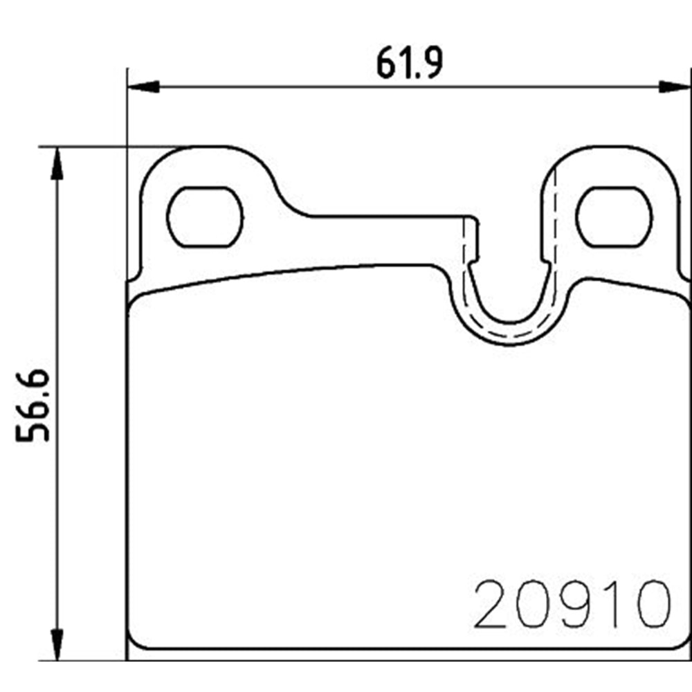 BMW FREN BALATA ARKA E23 E23