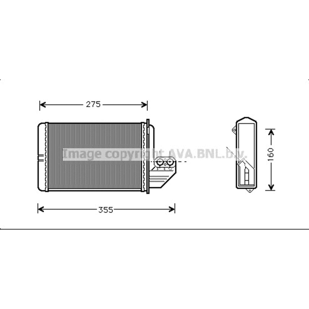 BMW RADYATÖR KALORİFER E36 KLİMALI