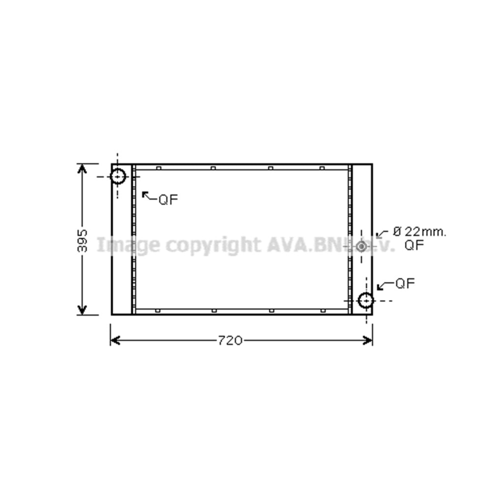 BMW RADYATÖR E60 61X38 E60 E61 D