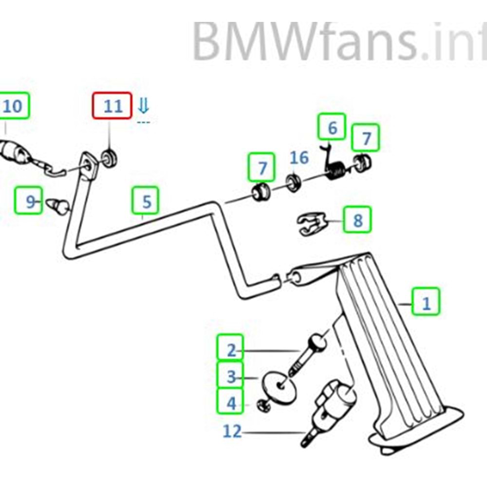 BMW BENZİN TEL BUŞ E36 E34 E32