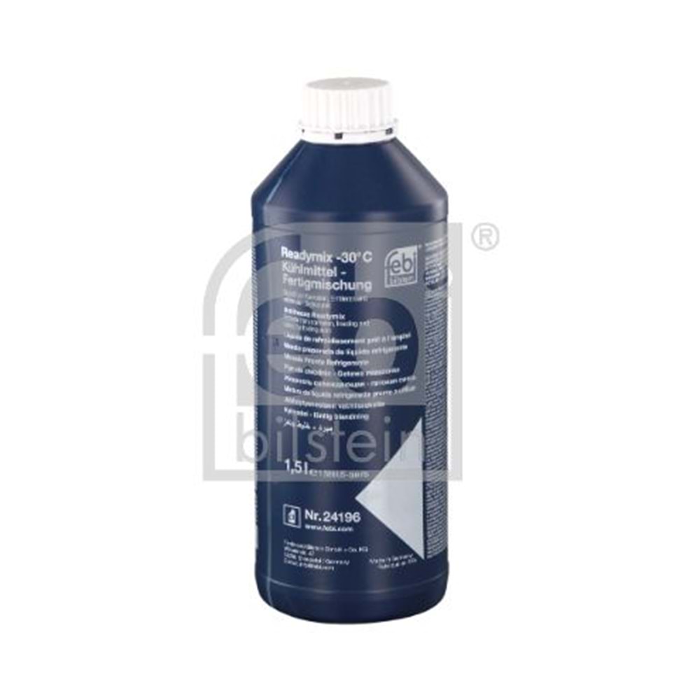 FEBI ANTİFRİZ MAVİ 1,5LT G11 Hazır Kullanım