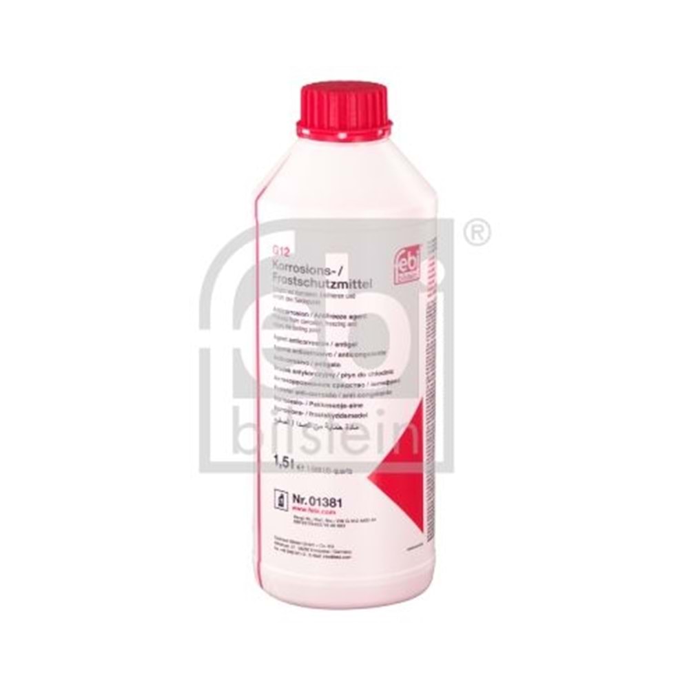 FEBI ANTİFRİZ KIRMIZI 1.5LT G12 Konsantre
