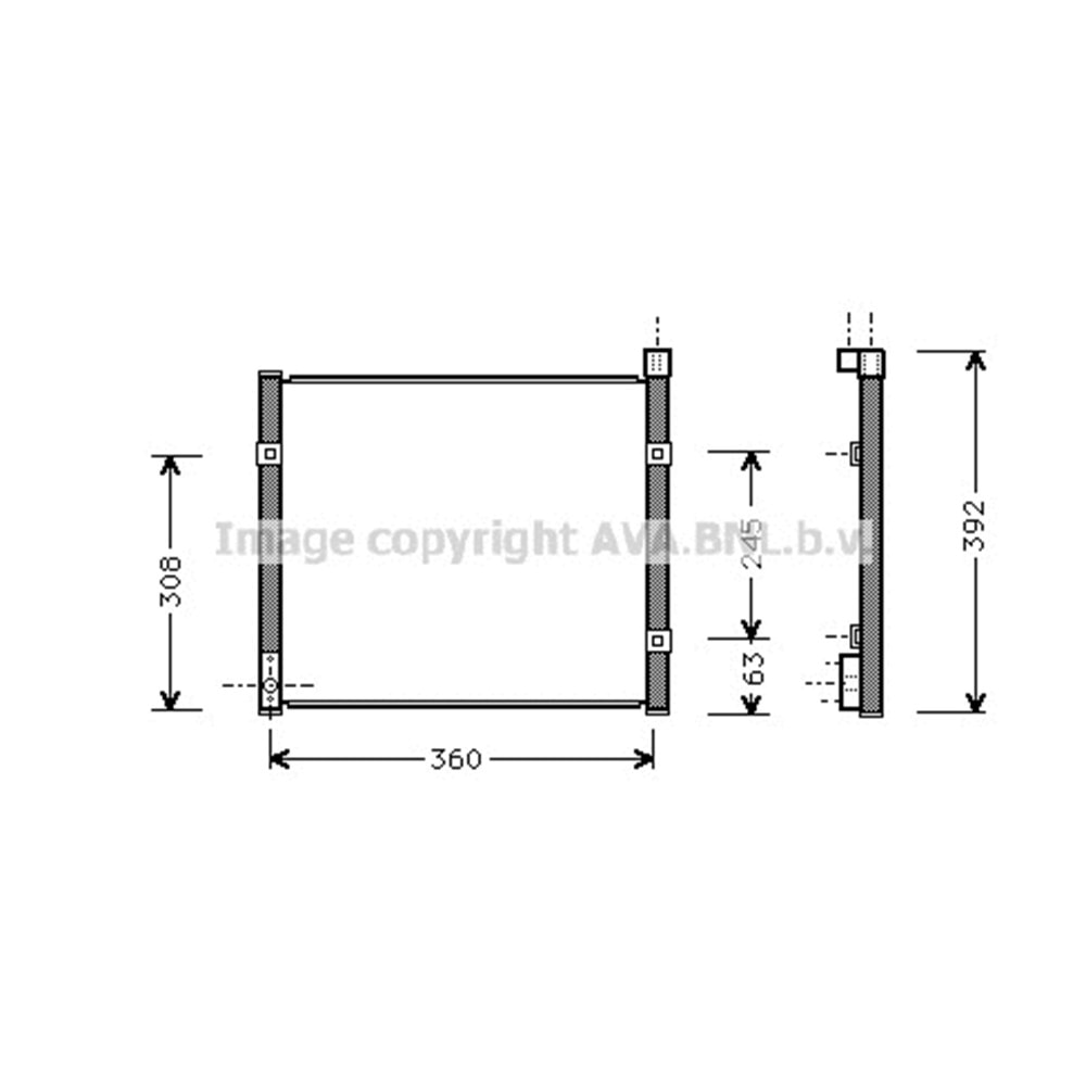 HONDA RADYATÖR KLİMA CIVIC 96+