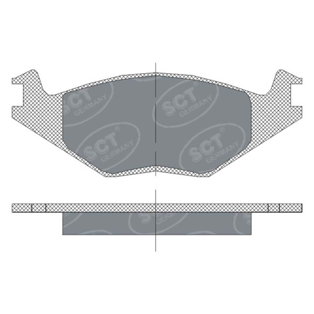 VW FREN BALATA ÖN GOLF2 83+
