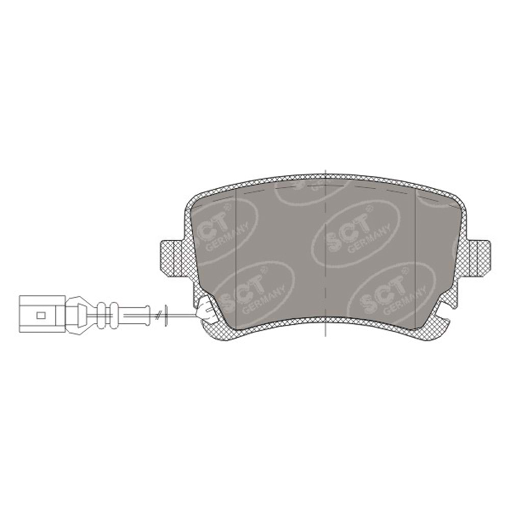 VW FREN BALATA ARKA T5 KAPLOLU