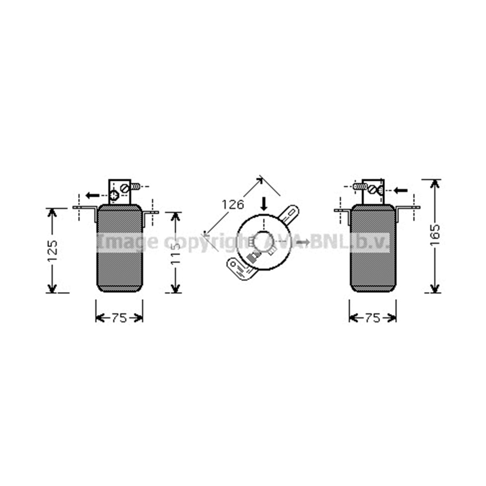 MB KLİMA TÜBÜ W202 A208