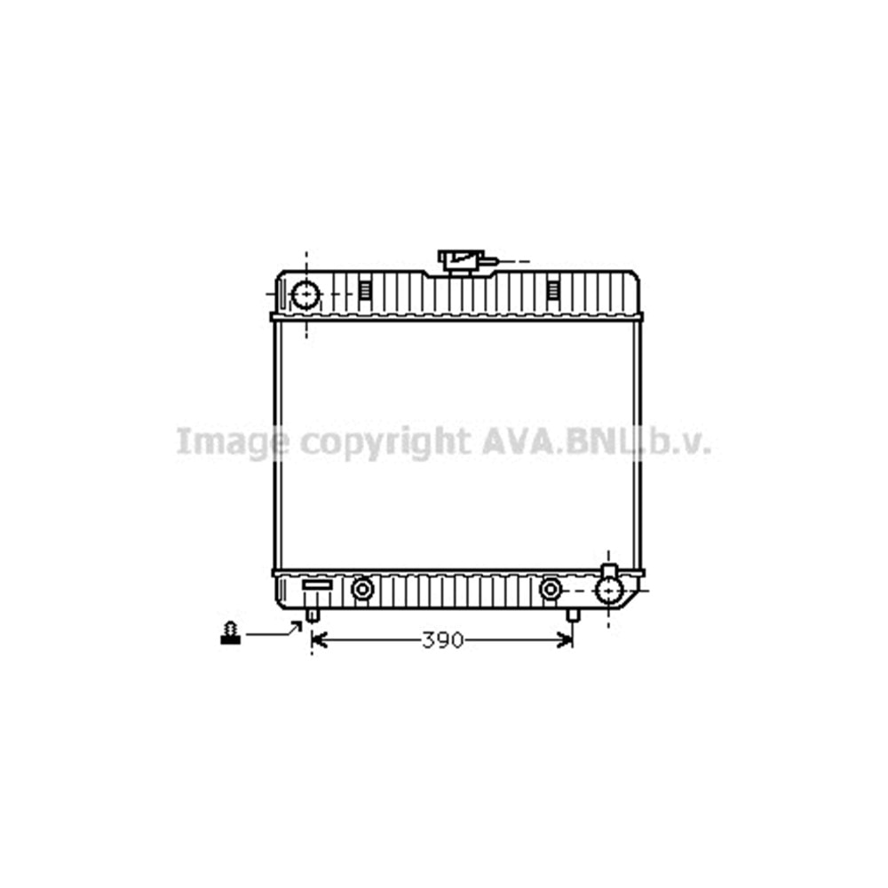 MB RADYATÖR W123 50x42 W123 30D OTO