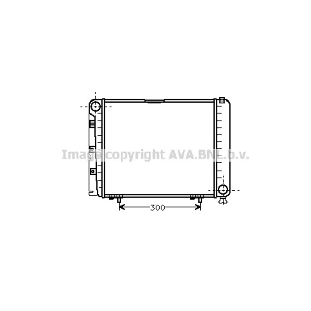 MB RADYATÖR W201 41x37 W201 2.3
