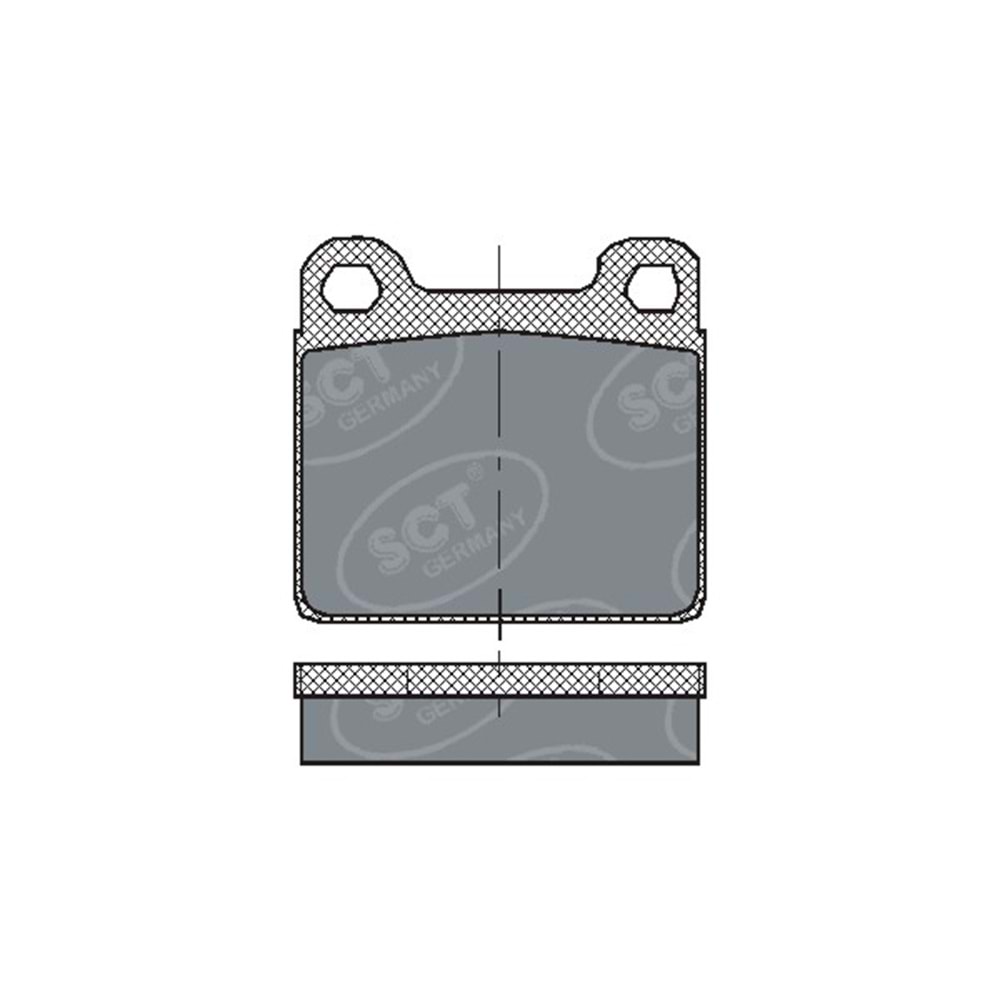 MB FREN BALATA ARKA W123 W126
