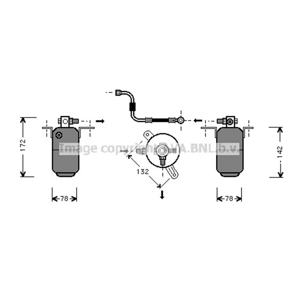 MB KLİMA TÜBÜ W210
