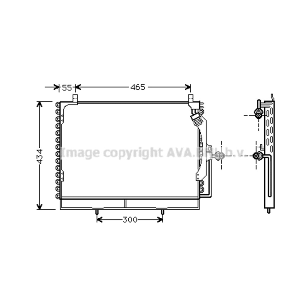 MB RADYATÖR KLİMA W124 B/D E-SERİ
