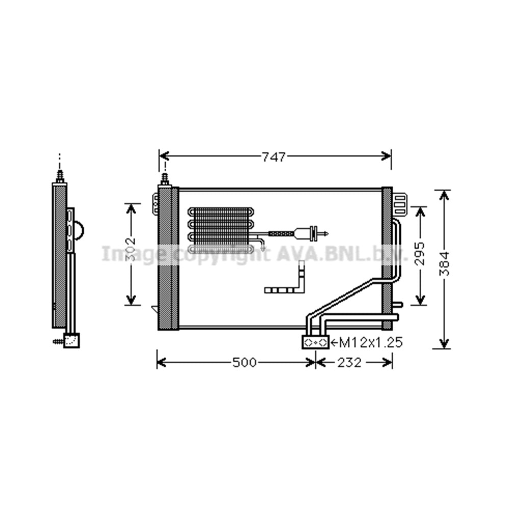 MB RADYATÖR KLİMA W203 W203 DİZEL