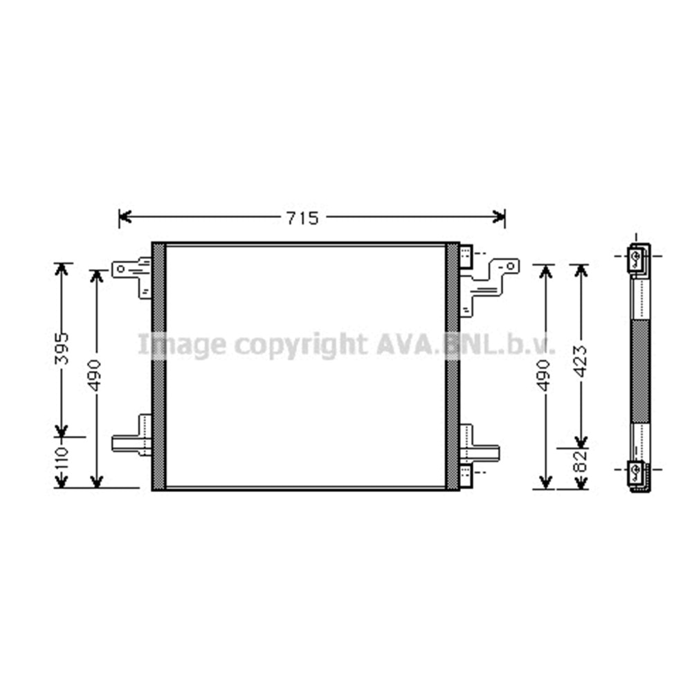 MB RADYATÖR KLİMA W163 ML230-430