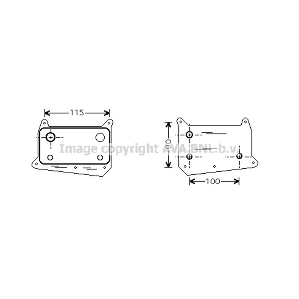 MB RADYATÖR YAĞ MOTOR M611 W203 W210