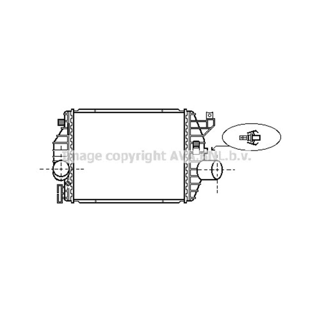 MB RADYATÖR INTERCOOLER.W638 VİTO