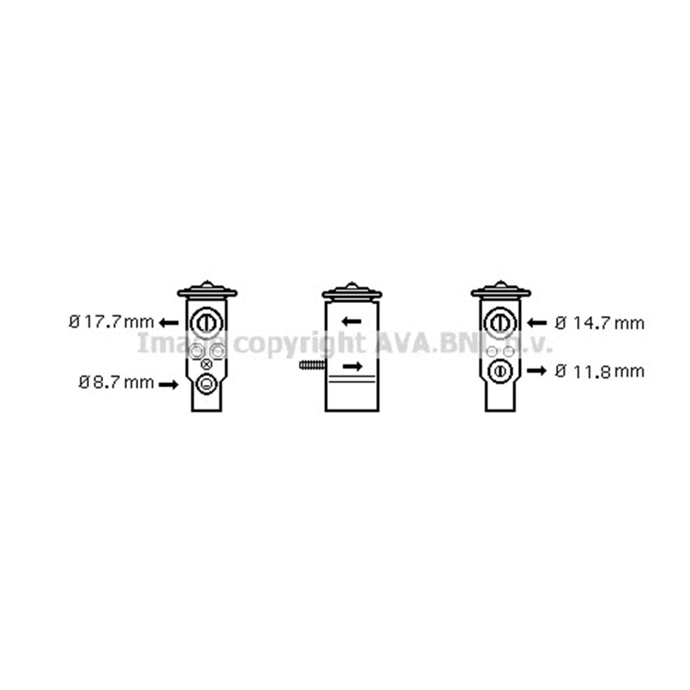 MB KLİMA VALVI A140 VANEO