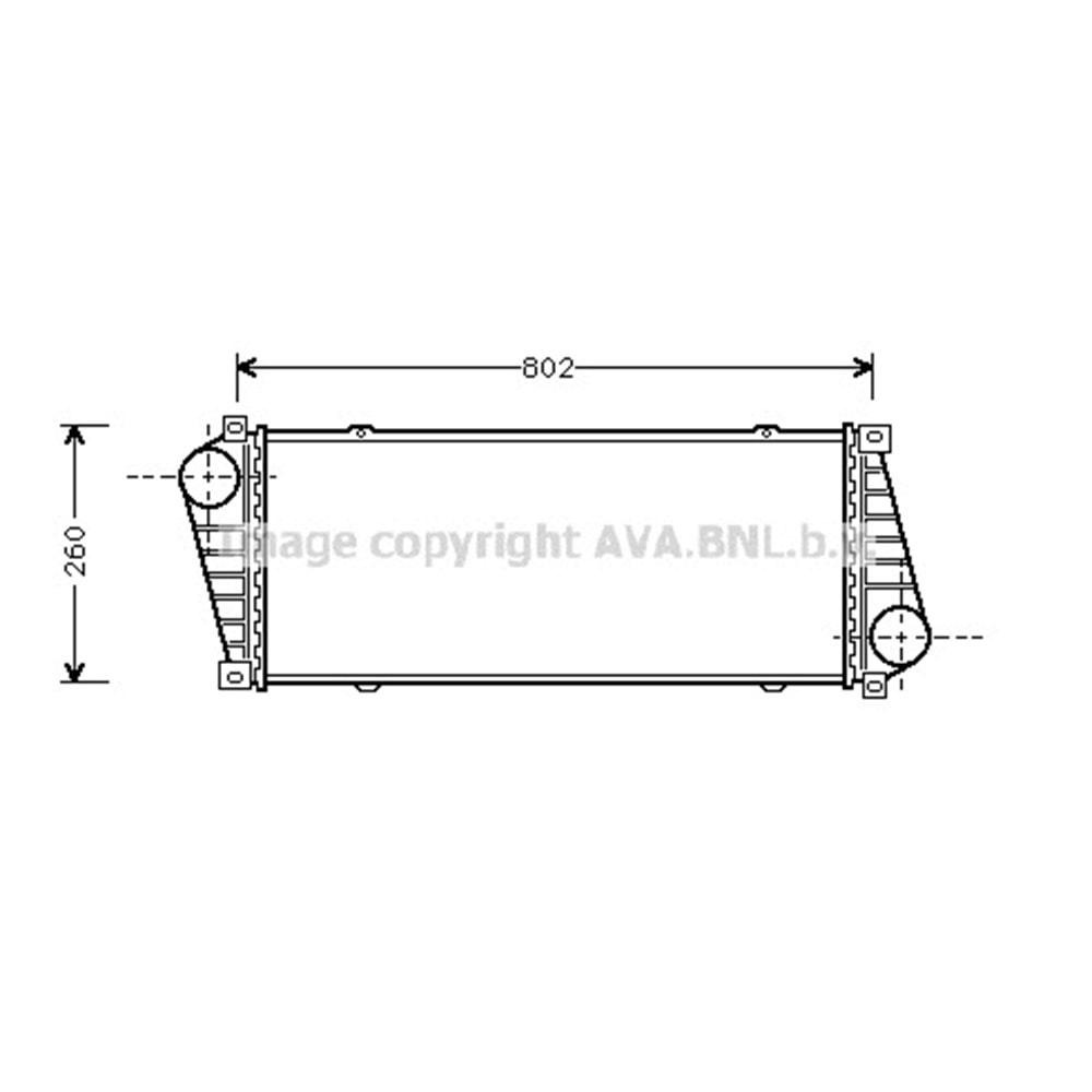 MB RADYATÖR INTERCOOLER W901 SPTR 310 311