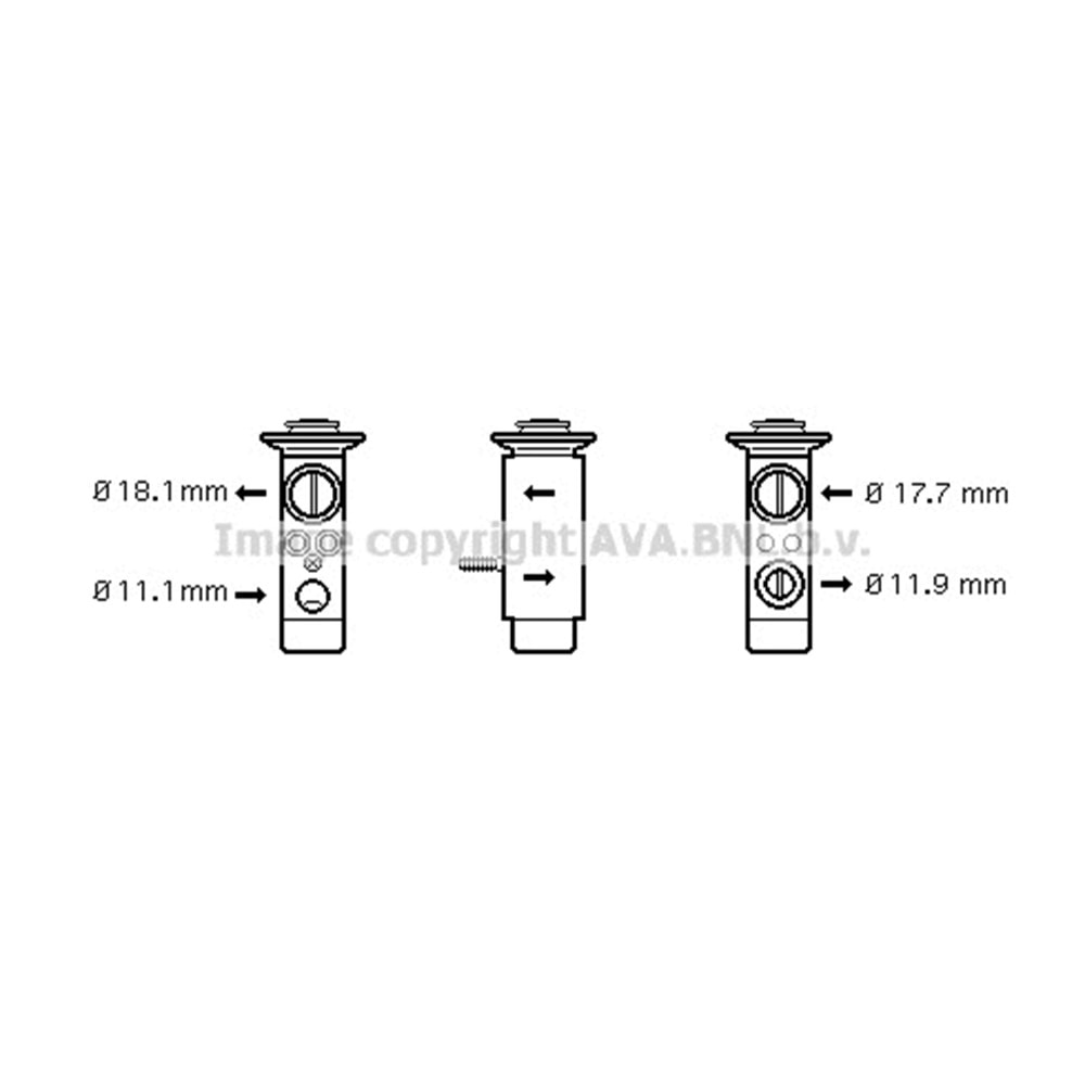 MB KLİMA VALVI W203 W220