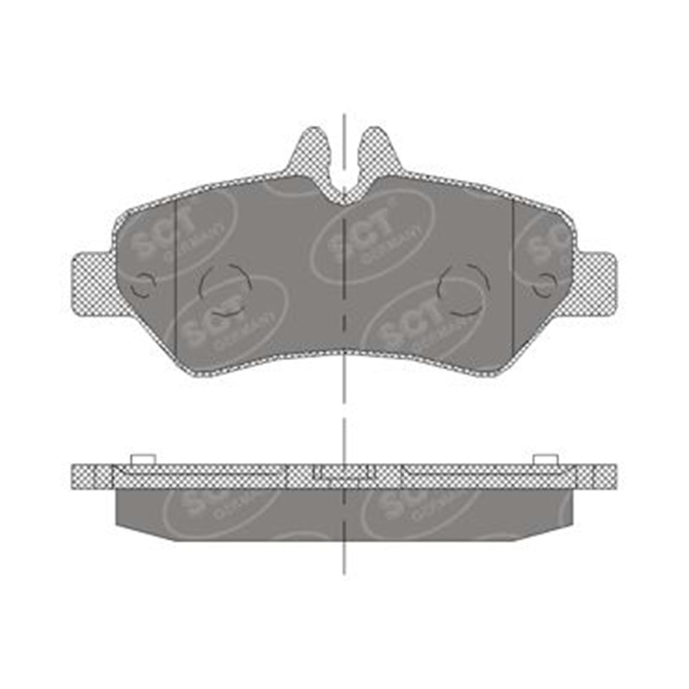 MB FREN BALATA ARKA W906 SPRINTER