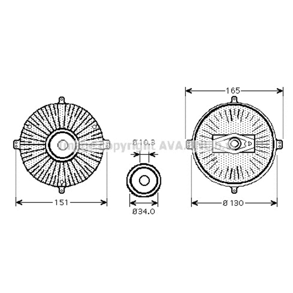 MB TERMİK W210 W140 M119 4 DELİK