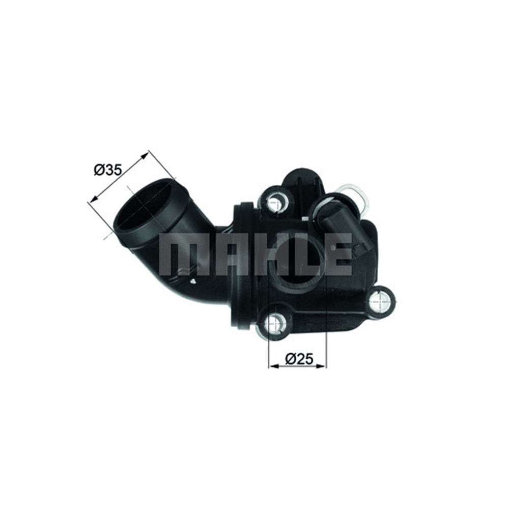 MB TERMOSTAT KOMPLE W169 OM266 87