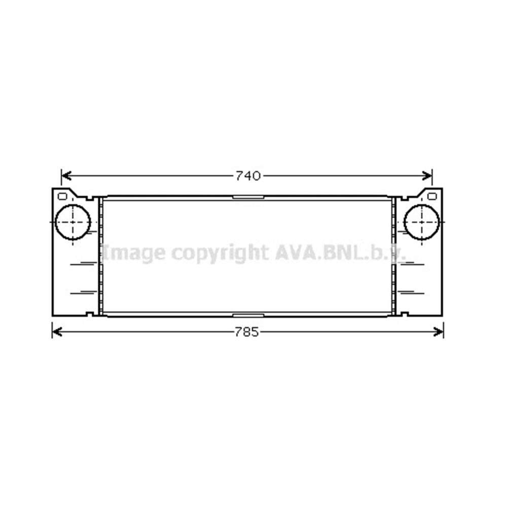 MB RADYATÖR INTERCOOLER W639 07+