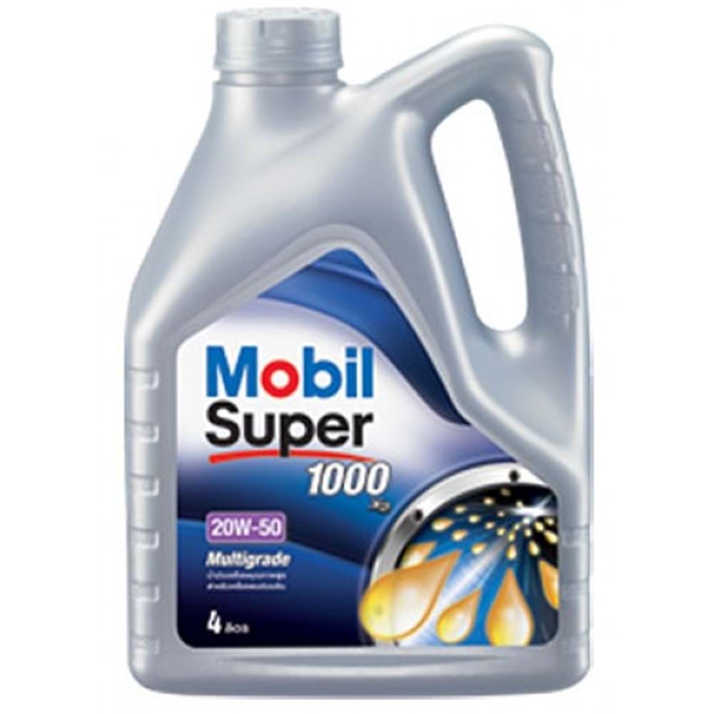 MOBIL SUPER 1000 X1 20W50 4LT