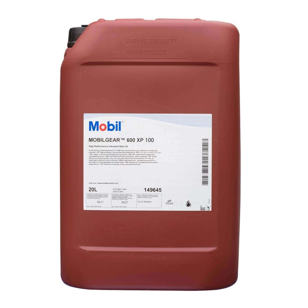 MOBIL GEAR 600 XP 100 20LT