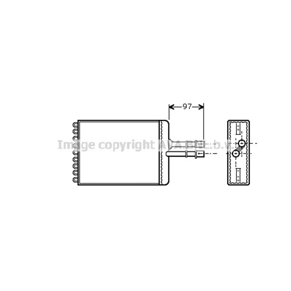 OPEL RADYATÖR KALORİFER VECTRA B