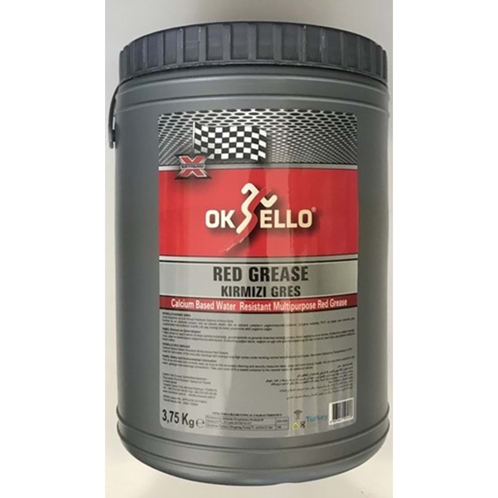 OKSELLO RUBBER RED GREASE 1KG