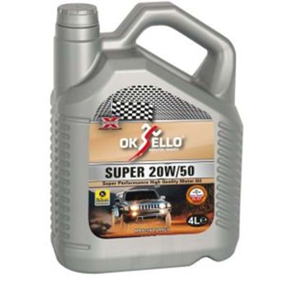 OKSELLO SUPER 20W50 4LT