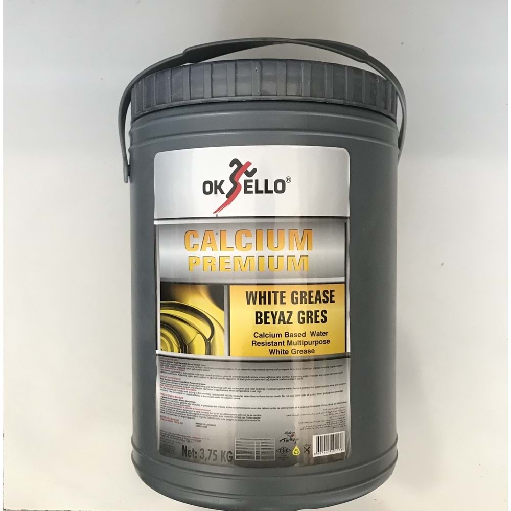 OKSELLO LITHIUM COMPLEX GREASE 3,75KG MAVI