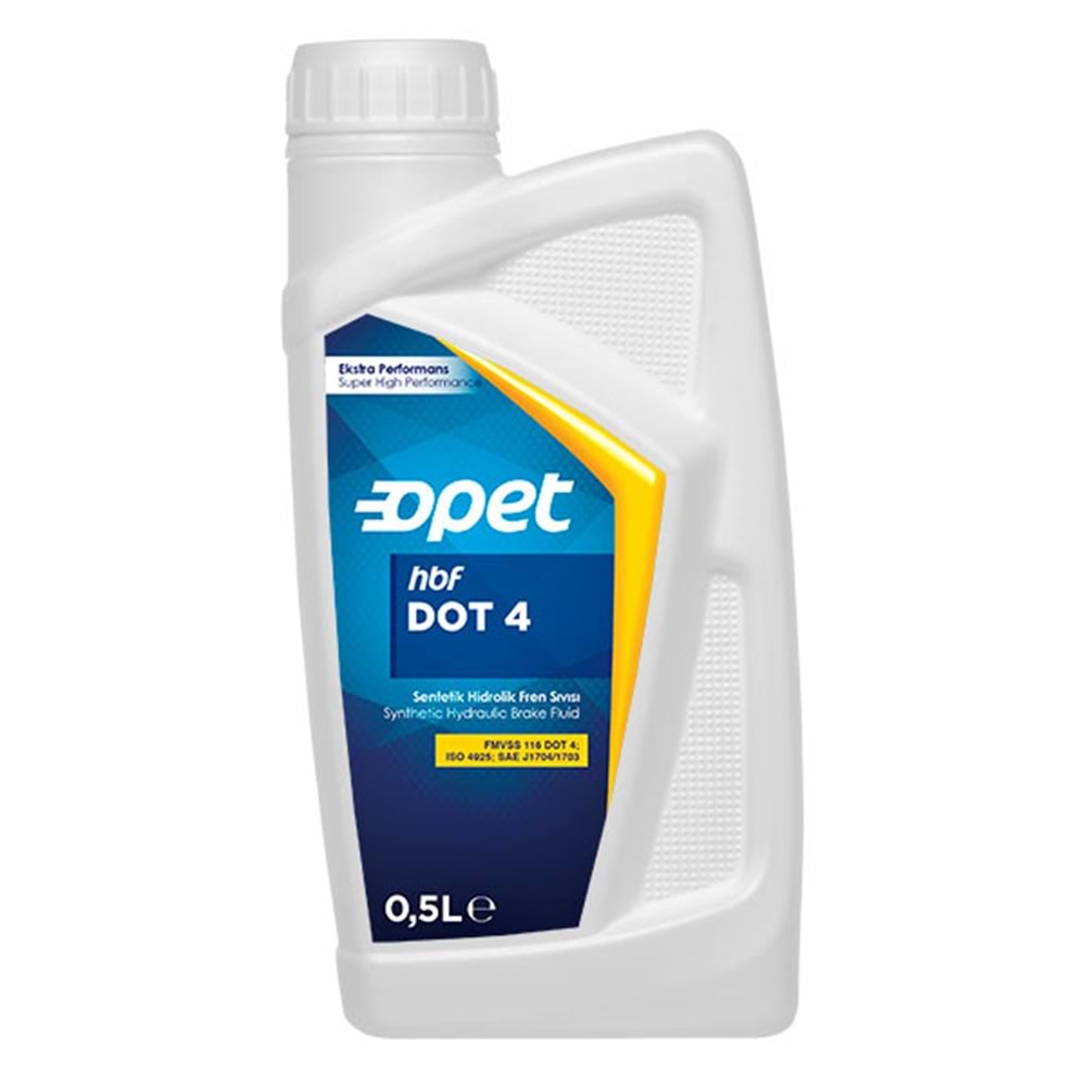 OPET FREN YAĞI DOT 4 0.5 LT