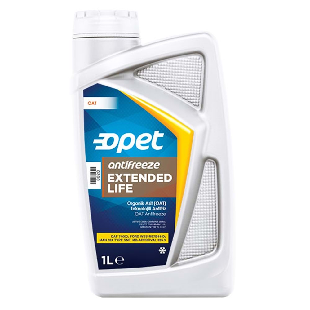 OPET EXTENDED LIFE ANTIFRIZ 1 LT