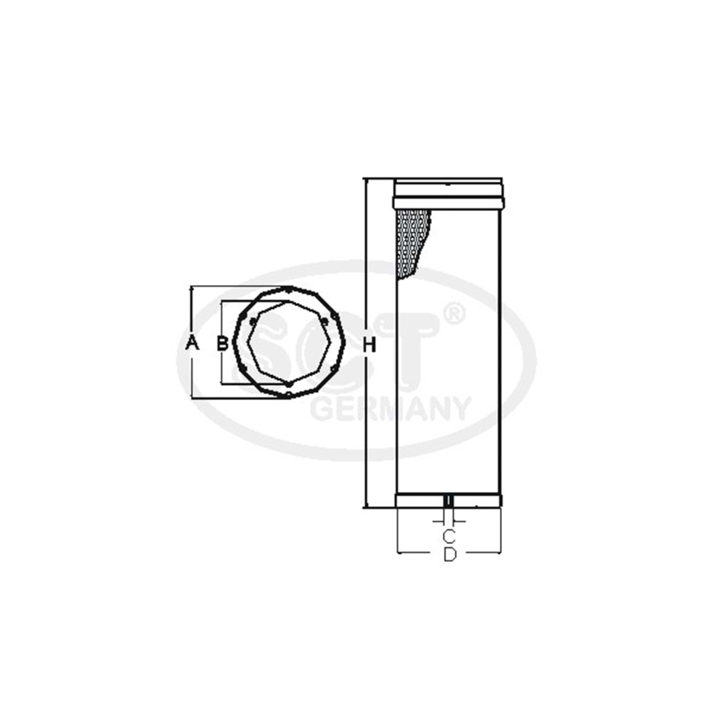 FİLTRE HAVA MERCEDES