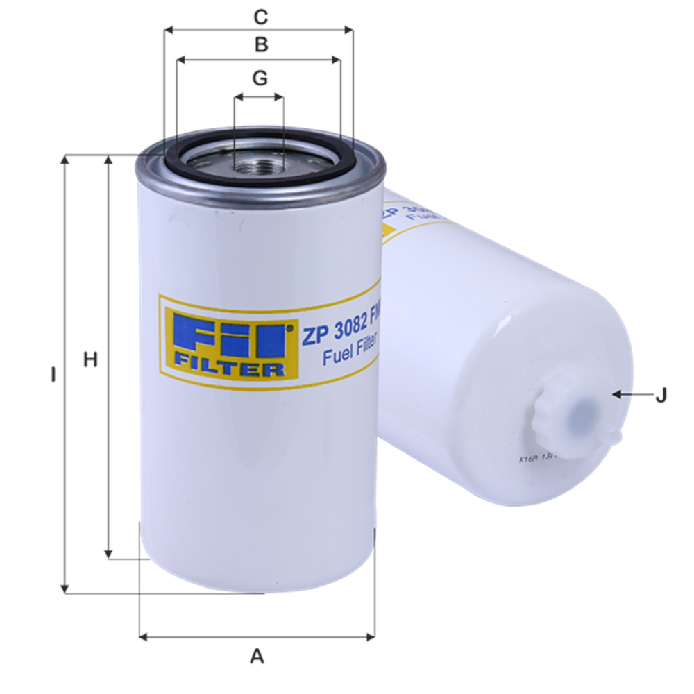FİLTRE MAZOT ATOM JCB HYUNDAI KOMATSI
