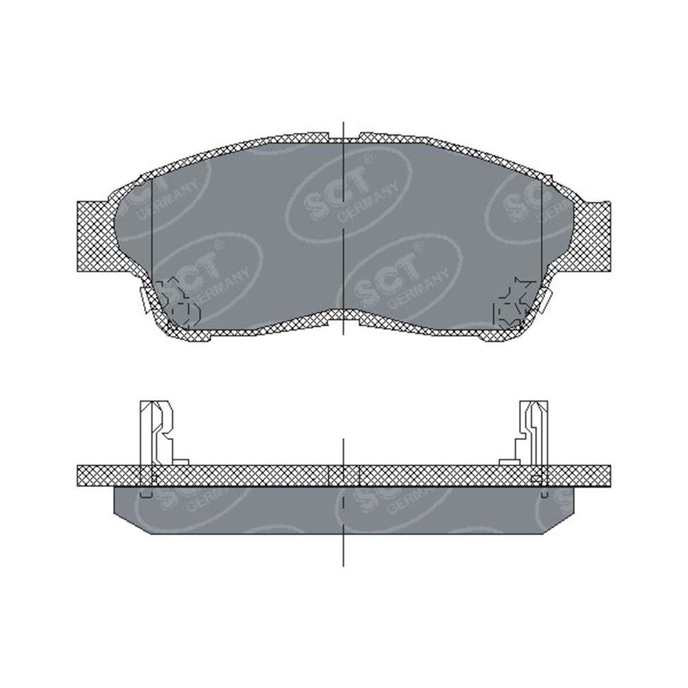 TOYOTA FREN BALATA ÖN COROLLA RAV-4