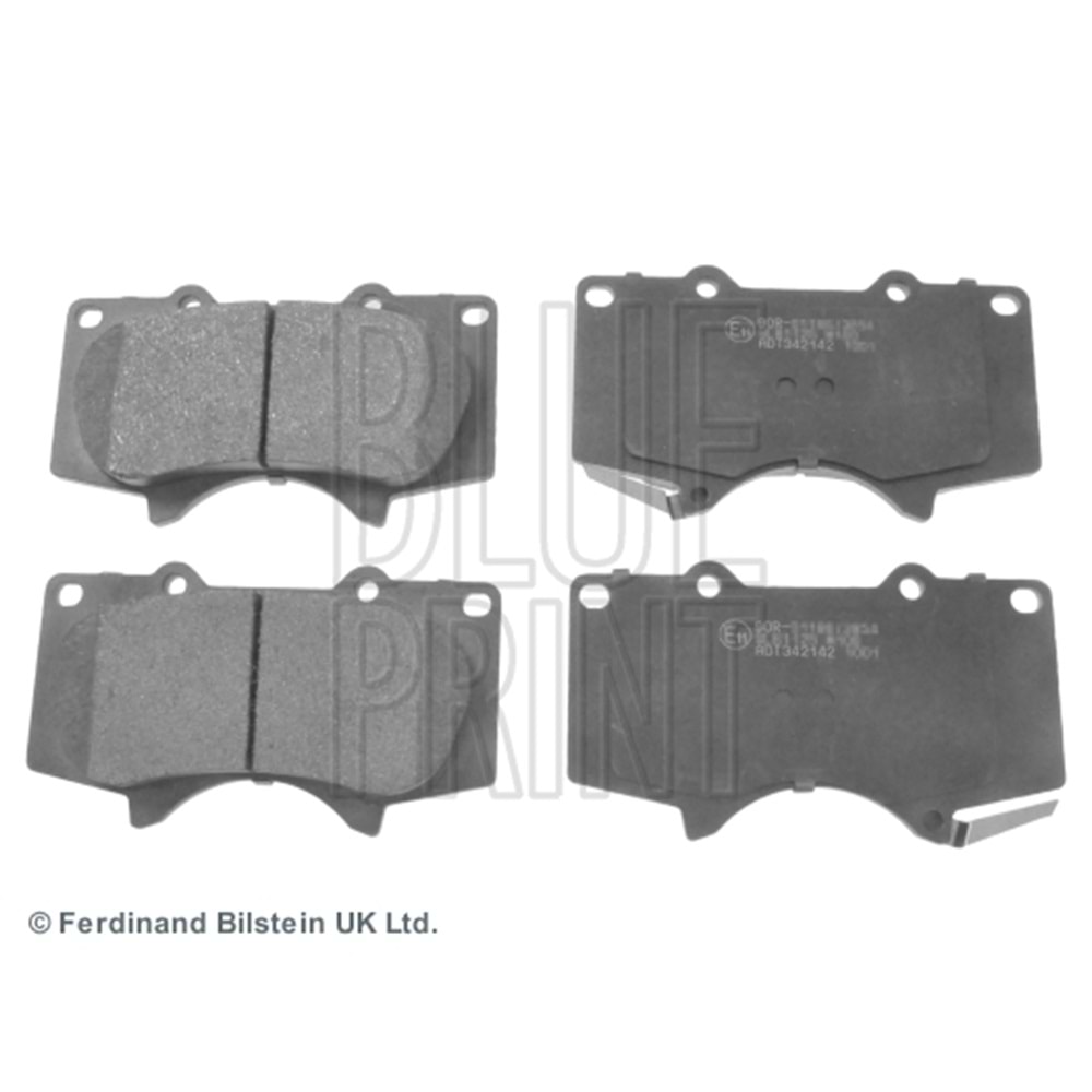 TOYOTA FREN BALATA ÖN HILUX 2015+ LANDCRUISER 2005+