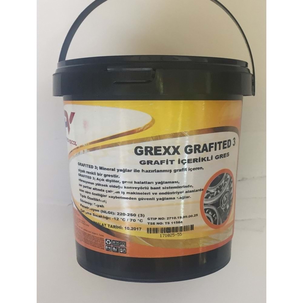 VISCOL GREXX GRAHITED 3 GRESS 1KG