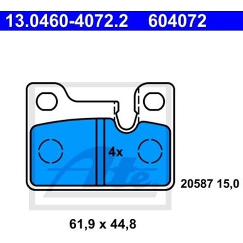 BMW FREN BALATA ARKA E21 E21 323