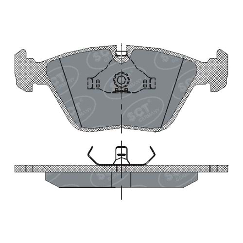 BMW FREN BALATA ÖN E34 E34 88-