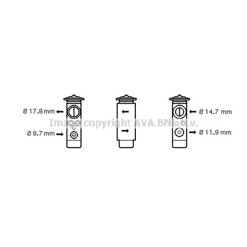BMW KLİMA VALVİT E36 E34 E28 E32