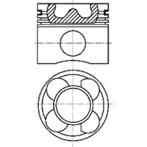 BMW PİSTON 0,50 M47 M57 84,50 mm