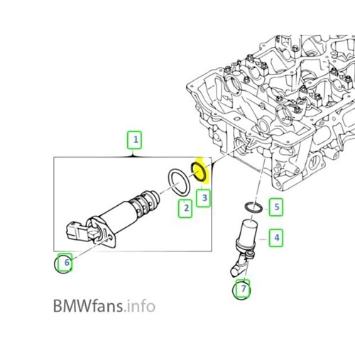 BMW CONTA SELONOİD VALVİT N43 Küçük