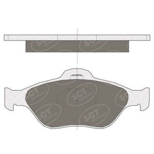 FORD FREN BALATA ÖN FIESTA 1996-2002