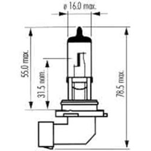 FAR AMPÜL HB4 12V51W 12V51W P22d