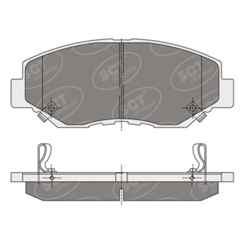 HONDA FREN BALATA ÖN ACCORD 03+