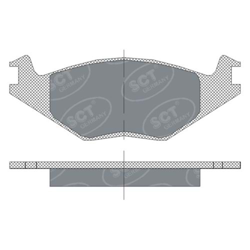 VW FREN BALATA ÖN GOLF2 83+