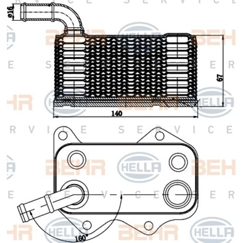 VW RADYATÖR YAĞ MOTOR BLP BLR