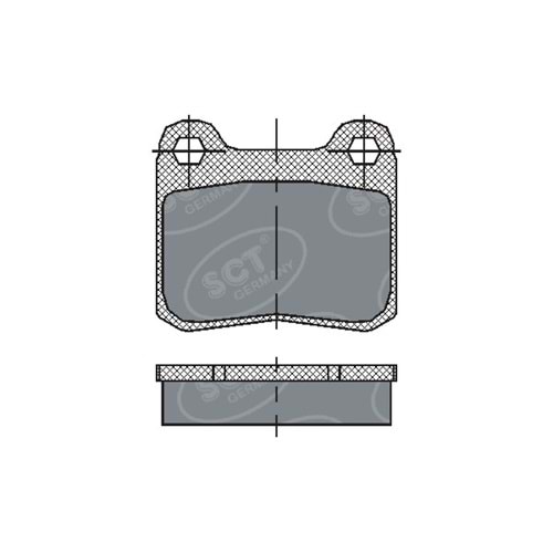 MB FREN BALATA ARKA W124 W202